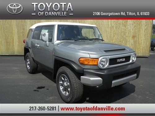 2012 toyota fj cruiser suv 4x4 4-door 4.0l new with toyota care no reserve