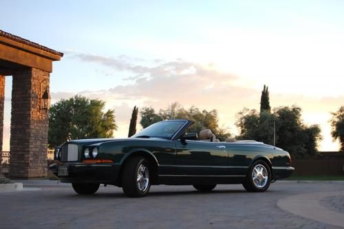 1996 bentley azure convertible stunning 2 owner rare special order color