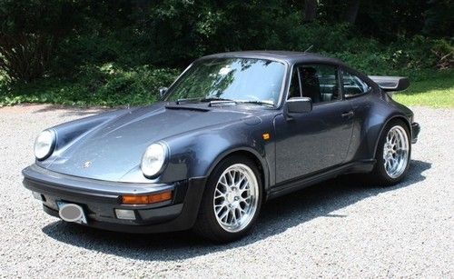 1982 porsche 911/930 turbo - 400 hp -- pacific blue color