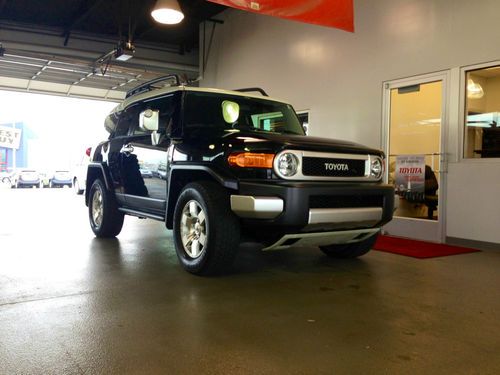 2007 toyota fj cruiser, 4x4, loaded, black, off road package, premium sound