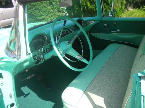 1956 Chevy Bell Air Sport Sedan, image 2