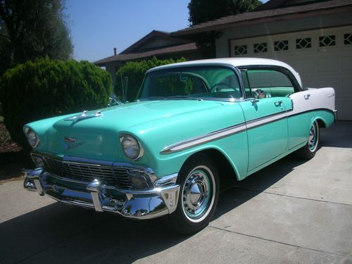 1956 Chevy Bell Air Sport Sedan, image 7