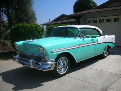 1956 Chevy Bell Air Sport Sedan, image 8
