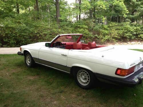 1977 Mercedes-Benz 450SL Base Convertible with Hard Top, image 2