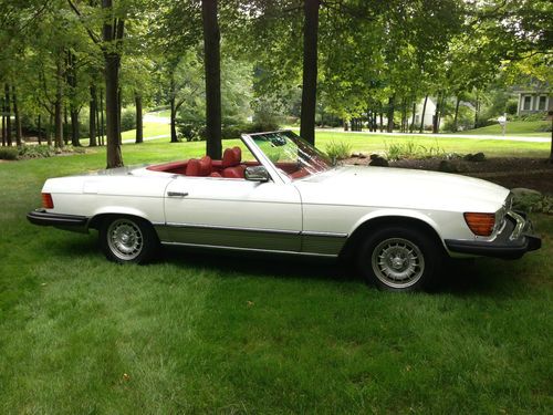 1977 Mercedes-Benz 450SL Base Convertible with Hard Top, image 3