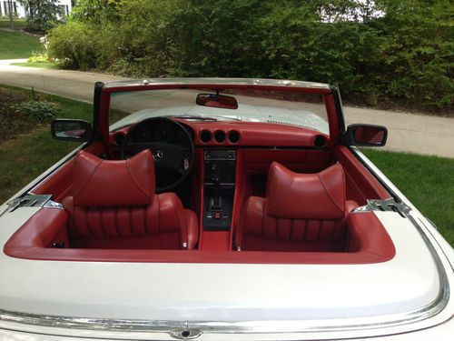 1977 Mercedes-Benz 450SL Base Convertible with Hard Top, image 10