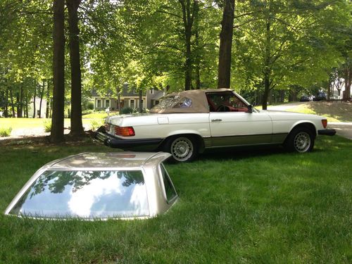 1977 Mercedes-Benz 450SL Base Convertible with Hard Top, image 12