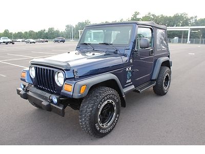 Nice 2006 jeep wrangler x, one owner, a/c, 6spd