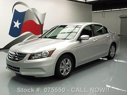 2011 honda accord se sedan heated leather only 28k mi!! texas direct auto