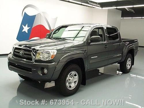 2010 toyota tacoma prerunner v6 double cab rear cam 50k texas direct auto