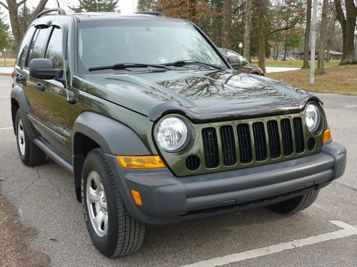 2007 jeep liberty sport 4x4 trail rated in very good condition