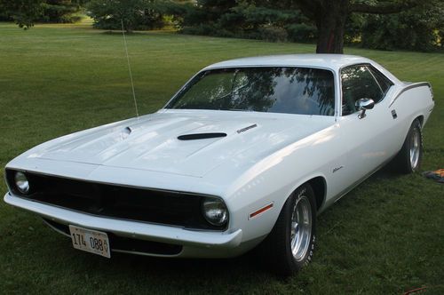 1970 plymouth barracuda 340 automatic musclecar cuda street car