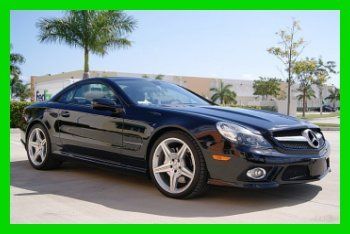 2009 sl550 luxury sport convertible premium traction