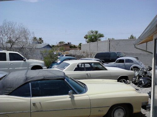 1973 CADILLAC EL DORADO CONVERTIBLE SURVIVOR! RUNS AND DRIVES AND REGISTERED, US $5,500.00, image 2