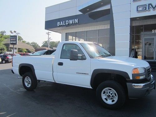 2005 gmc sierra 2500 4x2 reg cab long bed