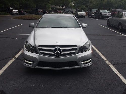 2012 mercedes-benz c350 amg package coupe 2-door 3.5l