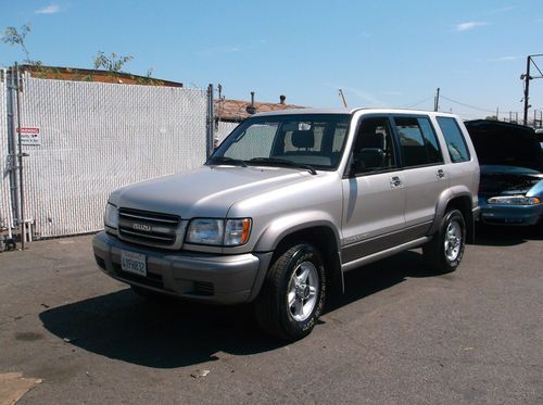 2002 isuzu trooper, no reserve