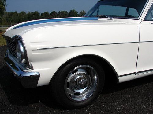 1965 Chevrolet Chevy Nova II 2 Two Door Sedan 327 350 HP Hurst Floor Conversion, image 3