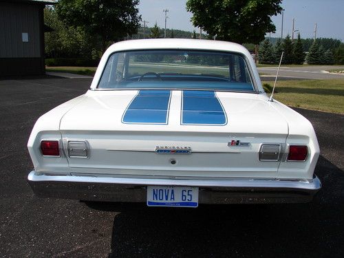 1965 Chevrolet Chevy Nova II 2 Two Door Sedan 327 350 HP Hurst Floor Conversion, image 7