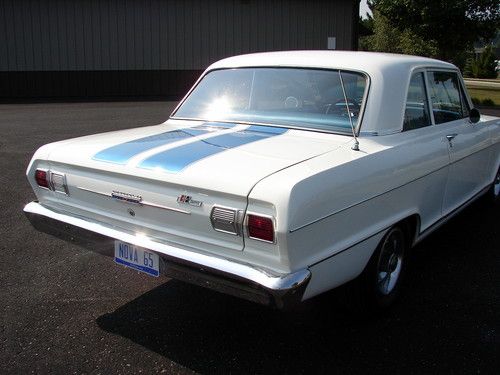 1965 Chevrolet Chevy Nova II 2 Two Door Sedan 327 350 HP Hurst Floor Conversion, image 8
