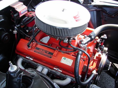 1965 Chevrolet Chevy Nova II 2 Two Door Sedan 327 350 HP Hurst Floor Conversion, image 14