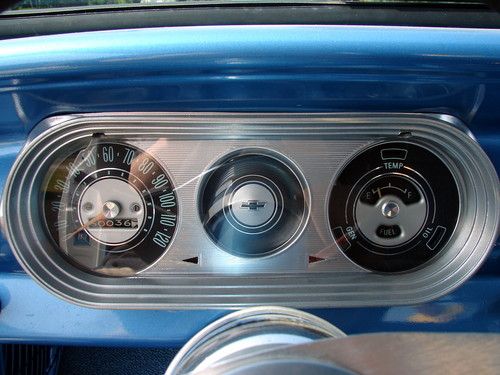 1965 Chevrolet Chevy Nova II 2 Two Door Sedan 327 350 HP Hurst Floor Conversion, image 19