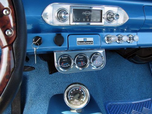 1965 Chevrolet Chevy Nova II 2 Two Door Sedan 327 350 HP Hurst Floor Conversion, image 20