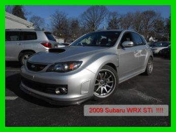 09 impreza sti turbo 6-speed manual sport awd 4x4 hatchback premium