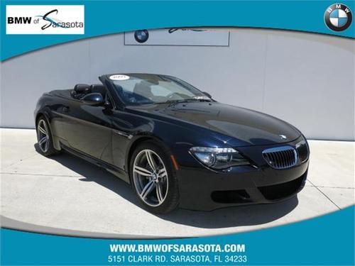 2009 bmw m6 convertible 1 owner, low miles!!!