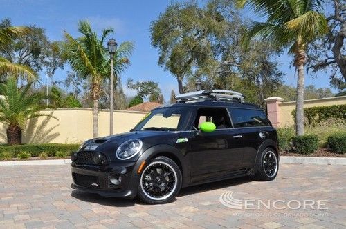 2010 mini cooper clubman s**6 spd manual**sport/cold weather packs*rally edition