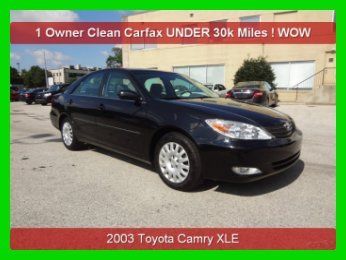 2003 xle used 2.4l i4 16v automatic fwd sedan 1 owner clean carfax low low miles
