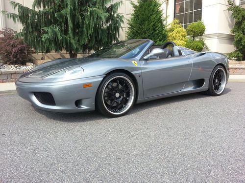 2001 ferrari 360 spider convertible 2-door 3.6l