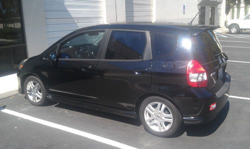 2008 honda fit sport, black, 48k miles, well cared for