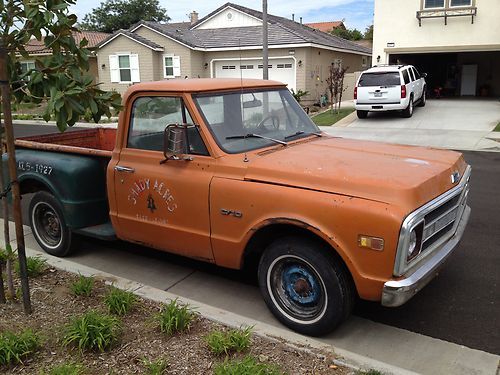 1969 CHEVY SHORTBED, US $3,500.00, image 3