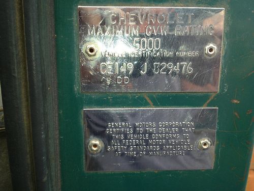 1969 CHEVY SHORTBED, US $3,500.00, image 7