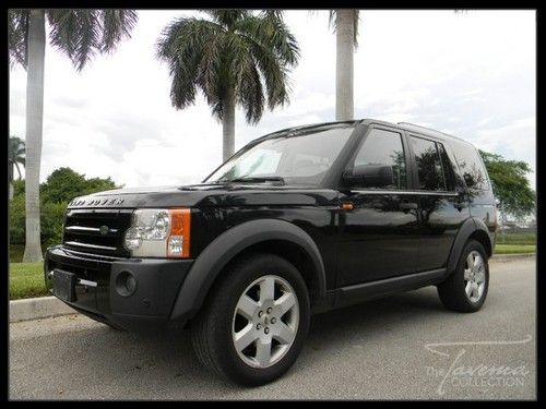 07 lr3 hse navigation! 3rd row seats! panoramic sunroof, clean carfax, heated fl