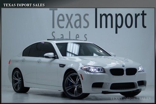 13 m5 1752 miles,executive-driver assist pkg.white/red,1.99% financing