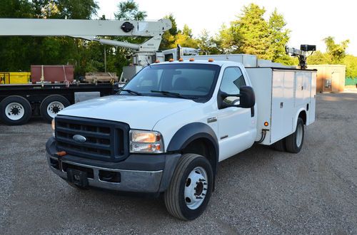 2006 f-450 utility mechanics truck with crane