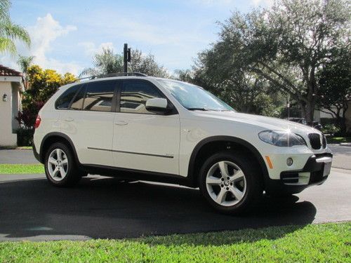 2007 07 bmw x5 3.0si v6* 3rd row *heat sts*rear dvd tv* no reserve * prem sound