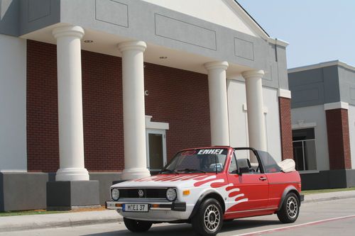 1987 vw cabriolet karmann edition