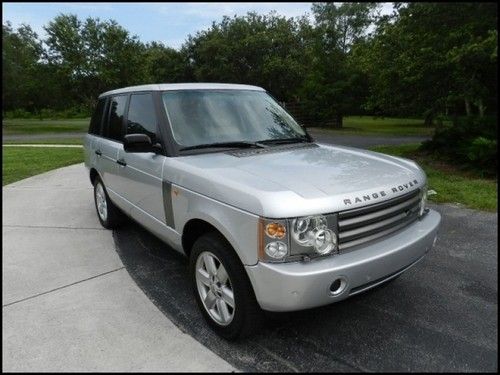 2004 land rover range rover hse sport utility 4-door 4.4l