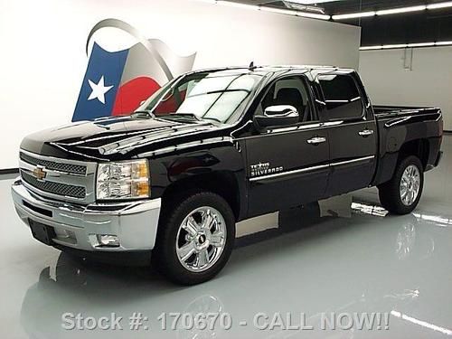 2013 chevy silverado texas crew lt 6-pass 20" wheels 5k texas direct auto