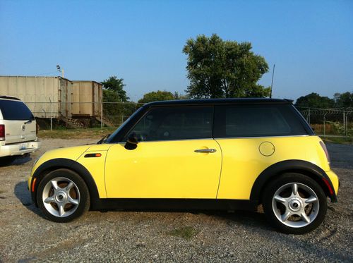 2004 mini cooper  clear .clean title