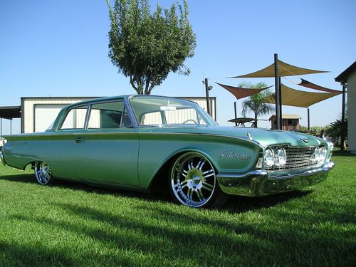 1960 ford fairlane 500 restored lowered cruiser beautiful street rod classic