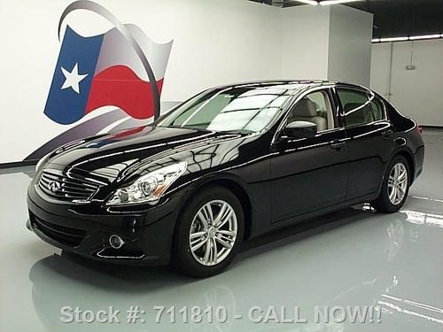 2013 infiniti g37 journey sedan sunroof rear cam 14k mi texas direct auto