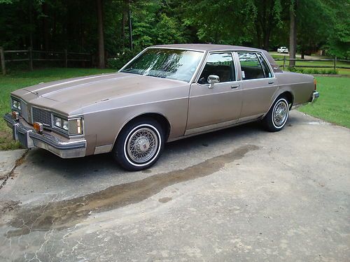 1984 oldsmobile delta 88 royale brougham ls sedan 4-door 5.0l