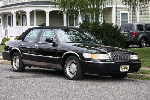 2000 mercury grand marquis ls, black, great condition