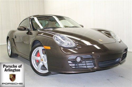 Cayman 6 speed manual, bi-xenon lights, bose sound package brown leather