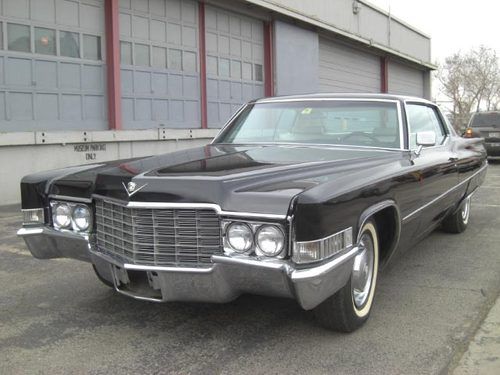 1969 cadillac coupe deville 2d hardtop luxury coupe