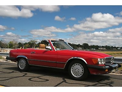 1989 mercedes 560sl "low miles, mechanically and cosmetically superb!!!"